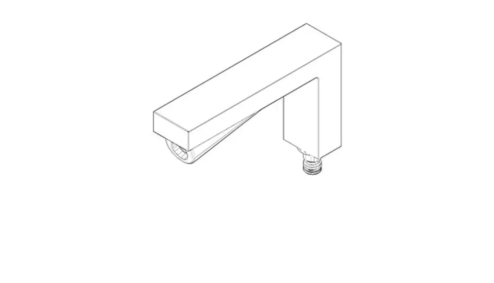 DORNBRACHT Auslauf ERSATZTEILE 90110619000 157 x 91 x 36 mm Chrom, 90110619000-00 Galeriebild 1